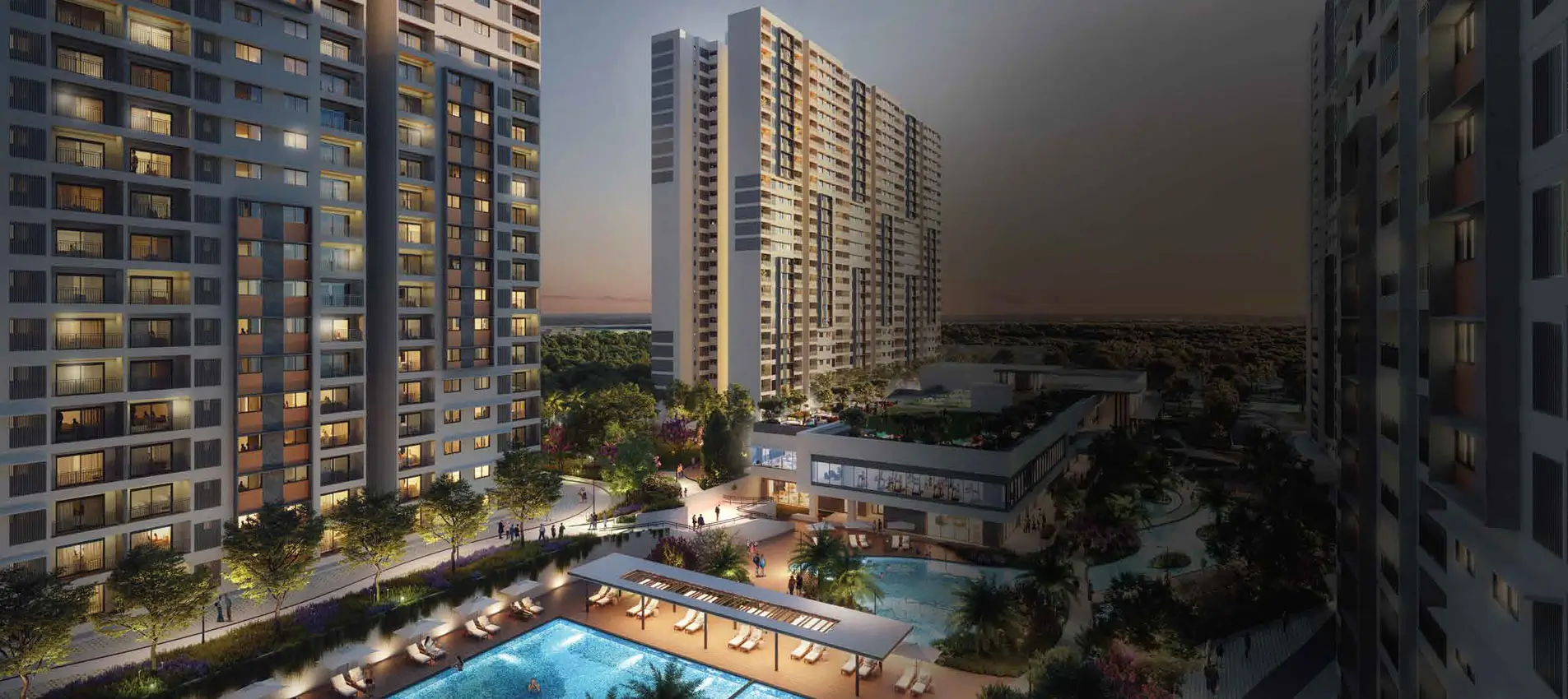 Mahindra Hopefarm luxury apartments view 3